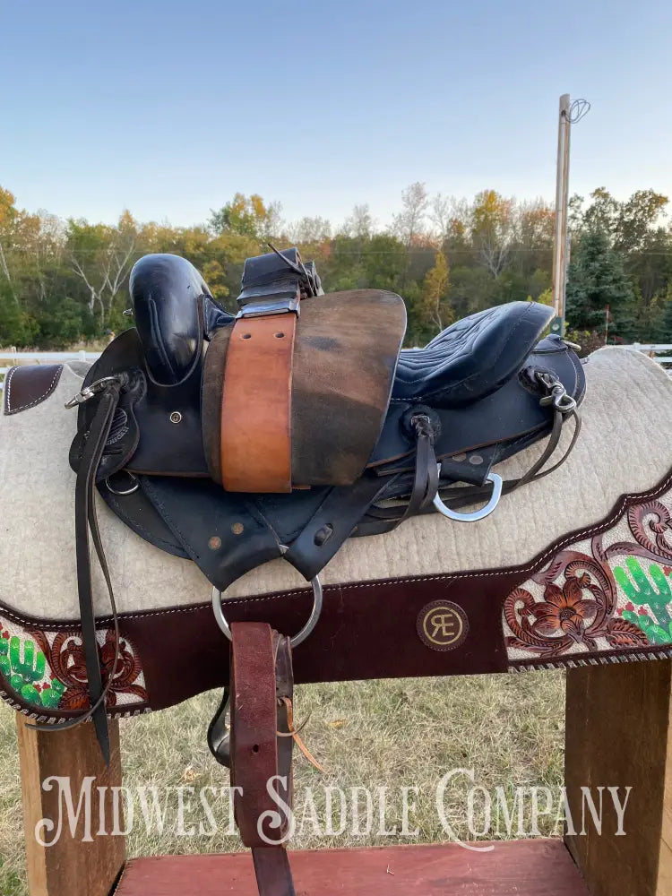 15” American Saddlery Western Endurance Saddle 801 - Fqhb