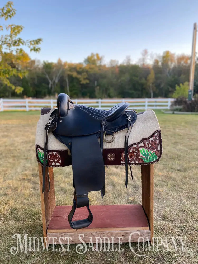 15” Big Horn Western Endurance Saddle 801