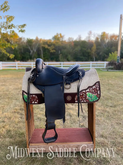 15” Big Horn Western Endurance Saddle 801