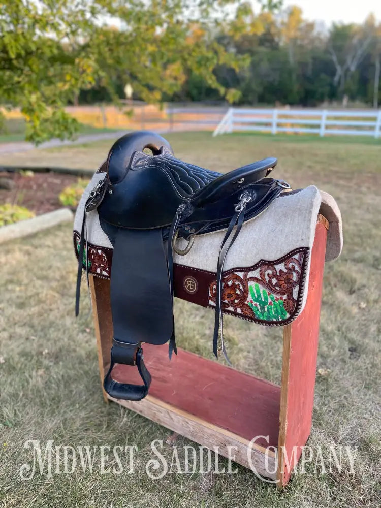 15” Big Horn Western Endurance Saddle 801