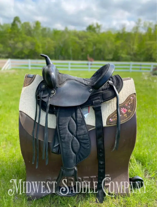 15’ Big Horn Synthetic Western Saddle