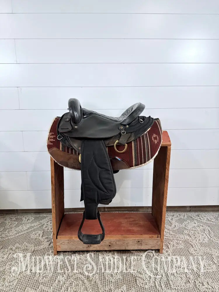 15” Big Horn Western Endurance Cordura Saddle No. 119 Center Fire SQHB 6” Gullet - Endurance Saddle