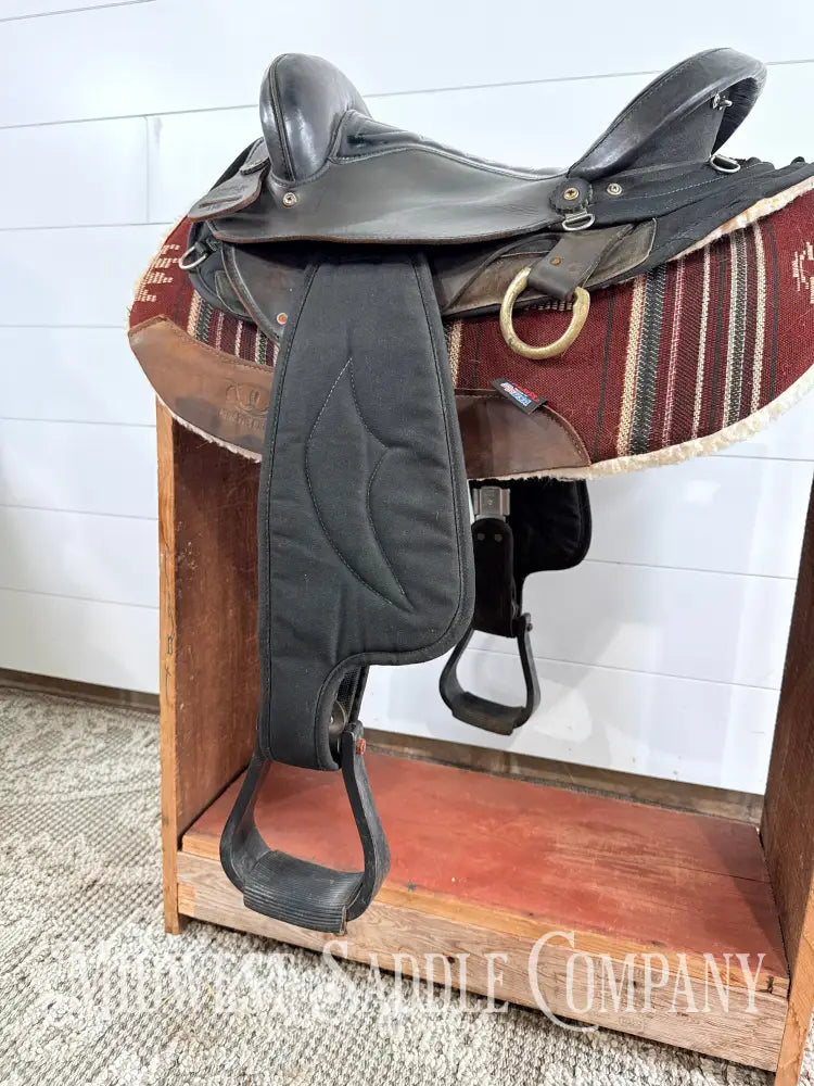 15” Big Horn Western Endurance Cordura Saddle No. 119 Center Fire SQHB 6” Gullet - Endurance Saddle