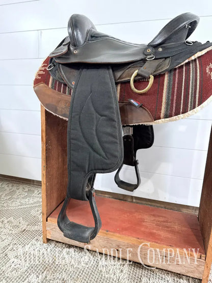 15” Big Horn Western Endurance Cordura Saddle No. 119 Center Fire SQHB 6” Gullet - Endurance Saddle