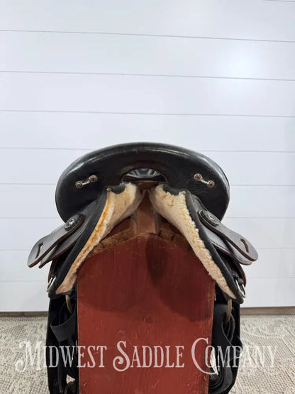 15” Big Horn Western Endurance Cordura Saddle No. 119 Center Fire SQHB 6” Gullet - Endurance Saddle