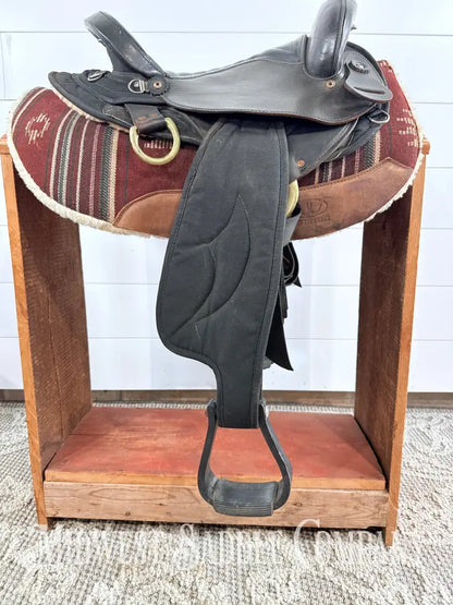 15” Big Horn Western Endurance Cordura Saddle No. 119 Center Fire SQHB 6” Gullet - Endurance Saddle