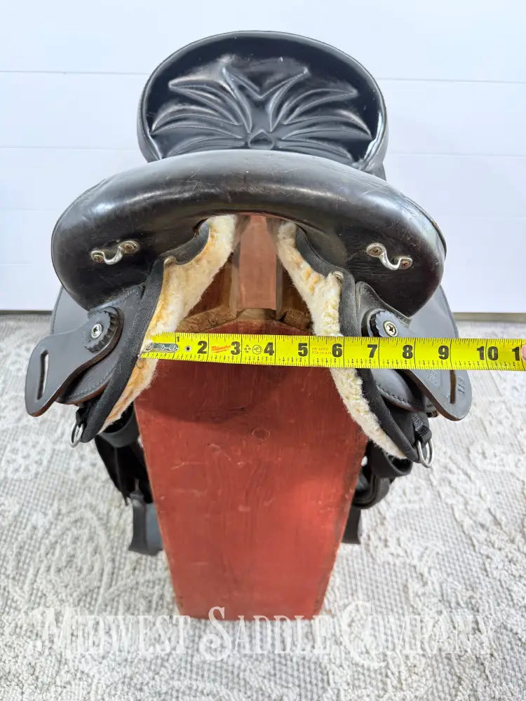 15” Big Horn Western Endurance Cordura Saddle No. 119 Center Fire SQHB 6” Gullet - Endurance Saddle