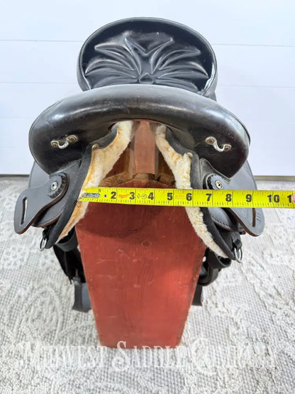 15” Big Horn Western Endurance Cordura Saddle No. 119 Center Fire SQHB 6” Gullet - Endurance Saddle