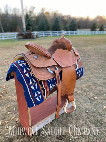 15” Circle P Saddles Western Pleasure Saddle