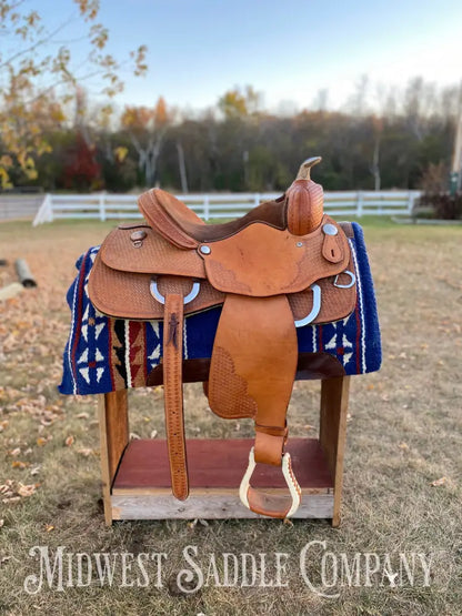 15” Circle P Saddles Western Pleasure Saddle