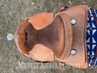 15” Circle P Saddles Western Pleasure Saddle