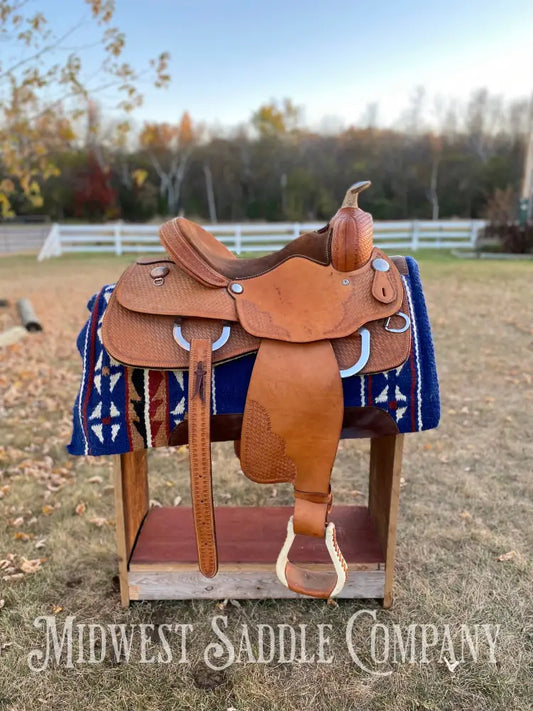 15” Circle P Saddles Western Pleasure Saddle