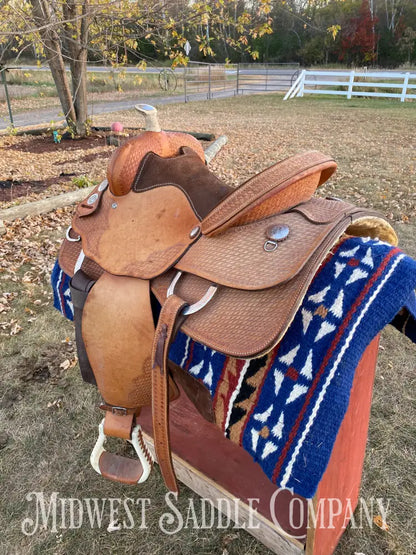 15” Circle P Saddles Western Pleasure Saddle