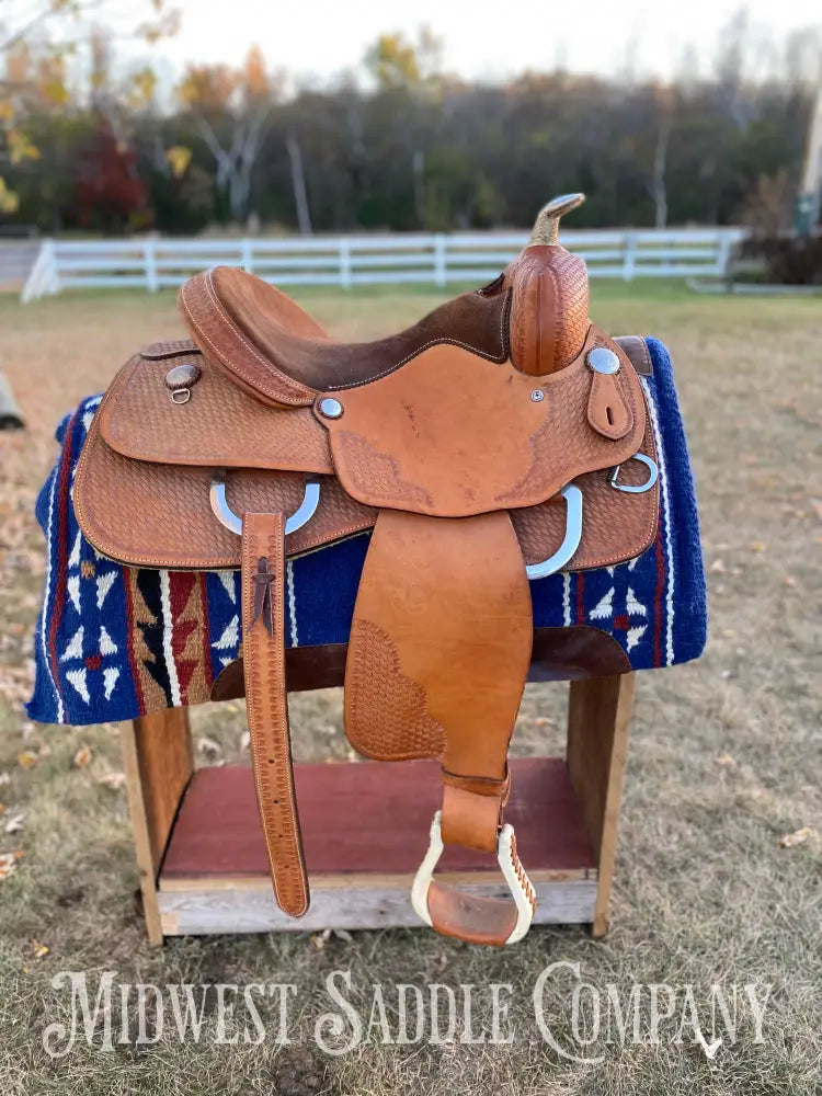 15” Circle P Saddles Western Pleasure Saddle