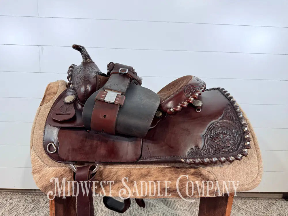 15” Circle Y Equitation Western Saddle Regular Tree