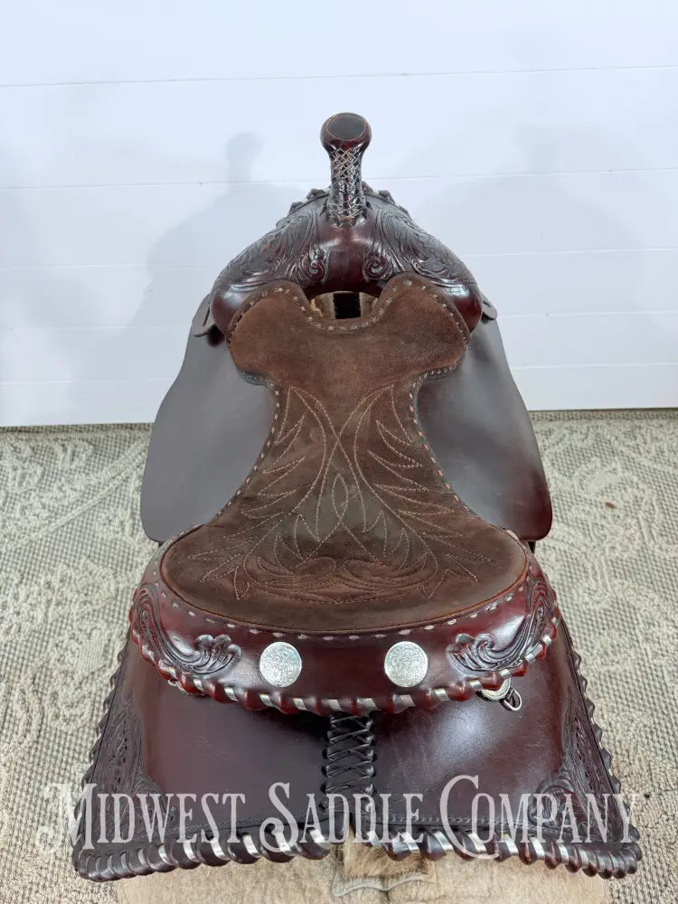 15” Circle Y Equitation Western Saddle Regular Tree