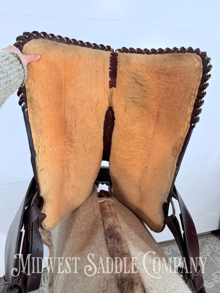 15” Circle Y Equitation Western Saddle Regular Tree