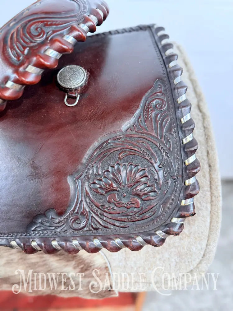 15” Circle Y Equitation Western Saddle Regular Tree