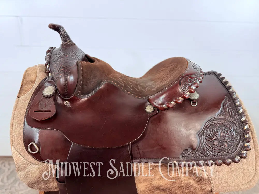 15” Circle Y Equitation Western Saddle Regular Tree