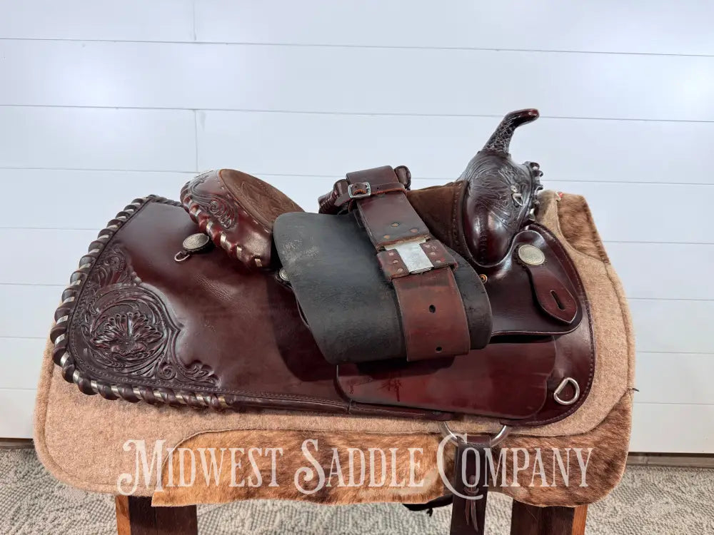 15” Circle Y Equitation Western Saddle Regular Tree