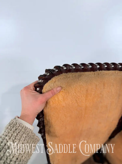 15” Circle Y Equitation Western Saddle Regular Tree