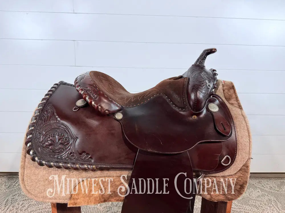 15” Circle Y Equitation Western Saddle Regular Tree