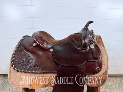 15” Circle Y Equitation Western Saddle Regular Tree
