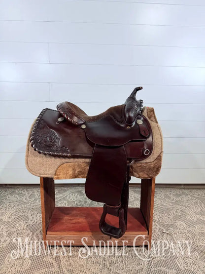15” Circle Y Equitation Western Saddle Regular Tree