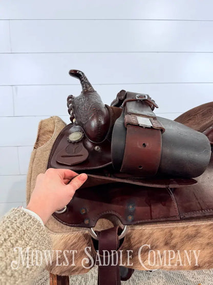 15” Circle Y Equitation Western Saddle Regular Tree