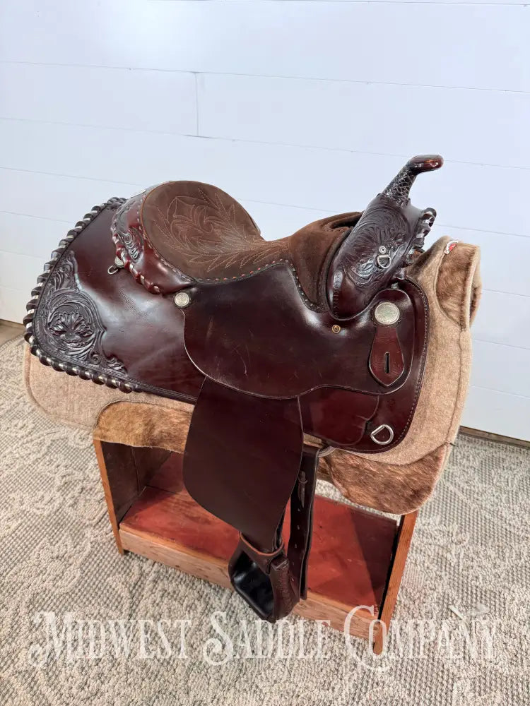 15” Circle Y Equitation Western Saddle Regular Tree