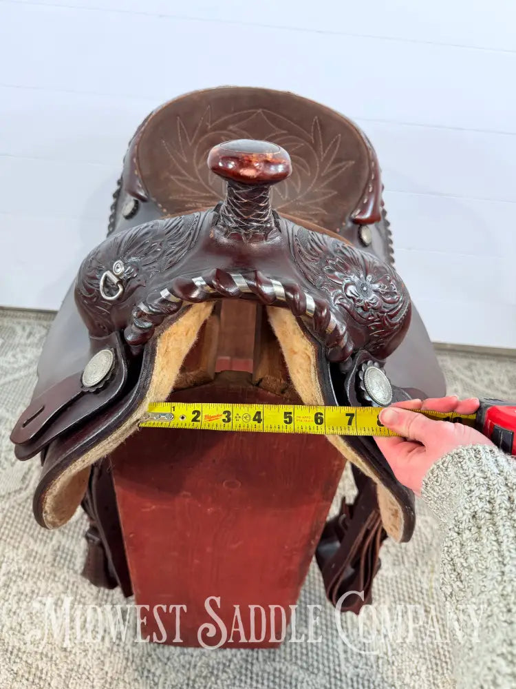 15” Circle Y Equitation Western Saddle Regular Tree