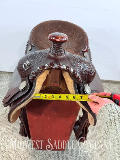 15” Circle Y Equitation Western Saddle Regular Tree