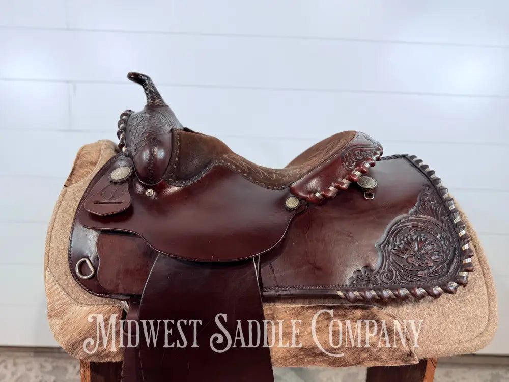 15” Circle Y Equitation Western Saddle Regular Tree
