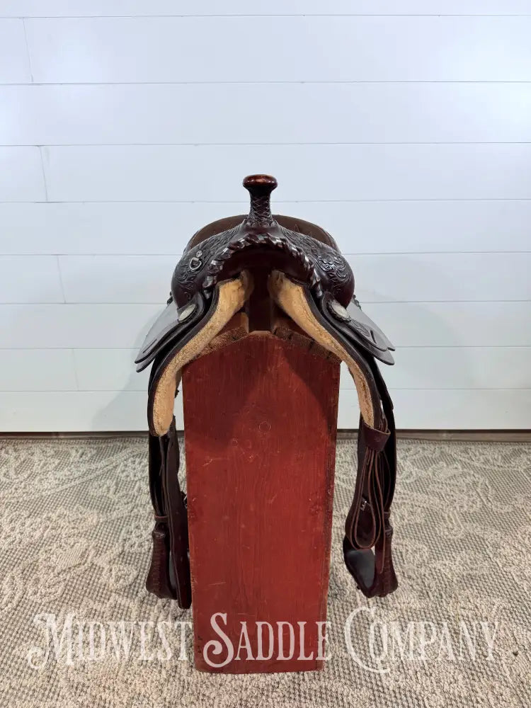 15” Circle Y Equitation Western Saddle Regular Tree