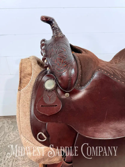 15” Circle Y Equitation Western Saddle Regular Tree