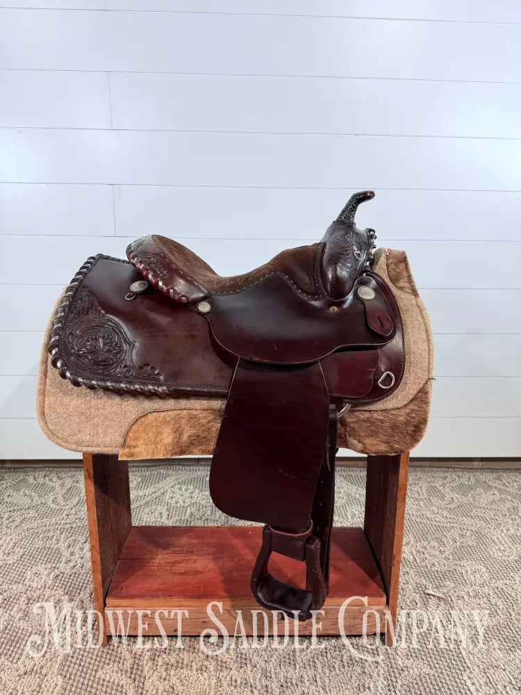15” Circle Y Equitation Western Saddle Regular Tree