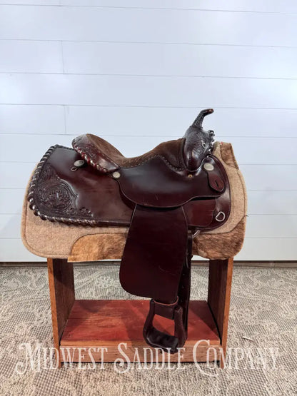 15” Circle Y Equitation Western Saddle Regular Tree