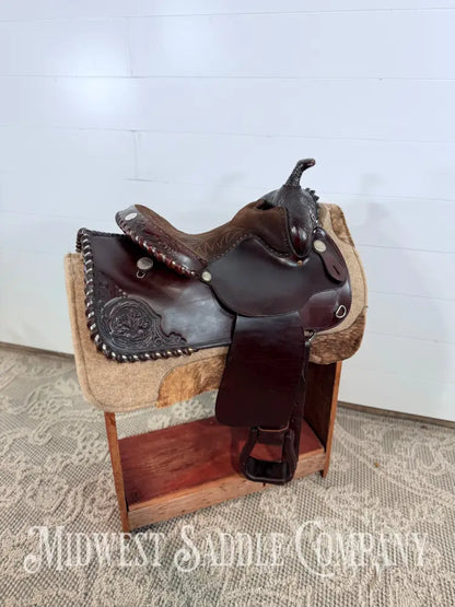 15” Circle Y Equitation Western Saddle Regular Tree