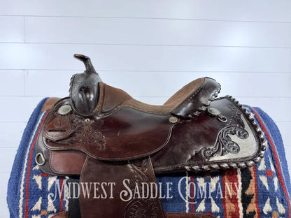 15” Circle Y Equitation Western Show Saddle Wide Fit Western Saddle