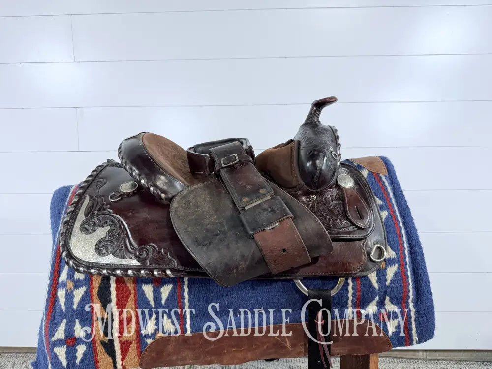 15” Circle Y Equitation Western Show Saddle Wide Fit Western Saddle
