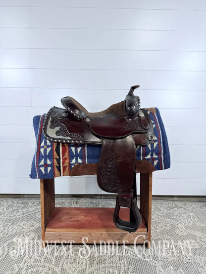 15” Circle Y Equitation Western Show Saddle Wide Fit Western Saddle