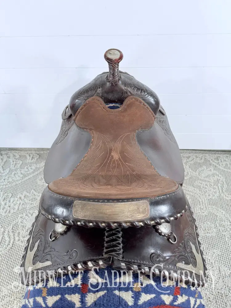 15” Circle Y Equitation Western Show Saddle Wide Fit Western Saddle