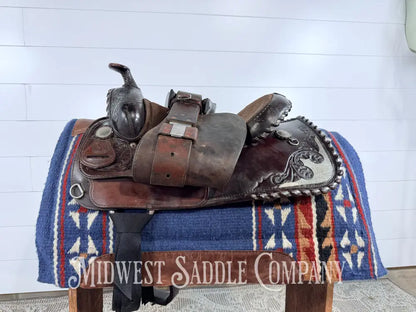 15” Circle Y Equitation Western Show Saddle Wide Fit Western Saddle