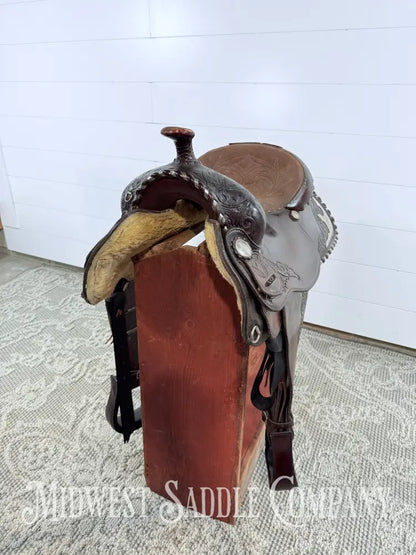 15” Circle Y Equitation Western Show Saddle Wide Fit Western Saddle