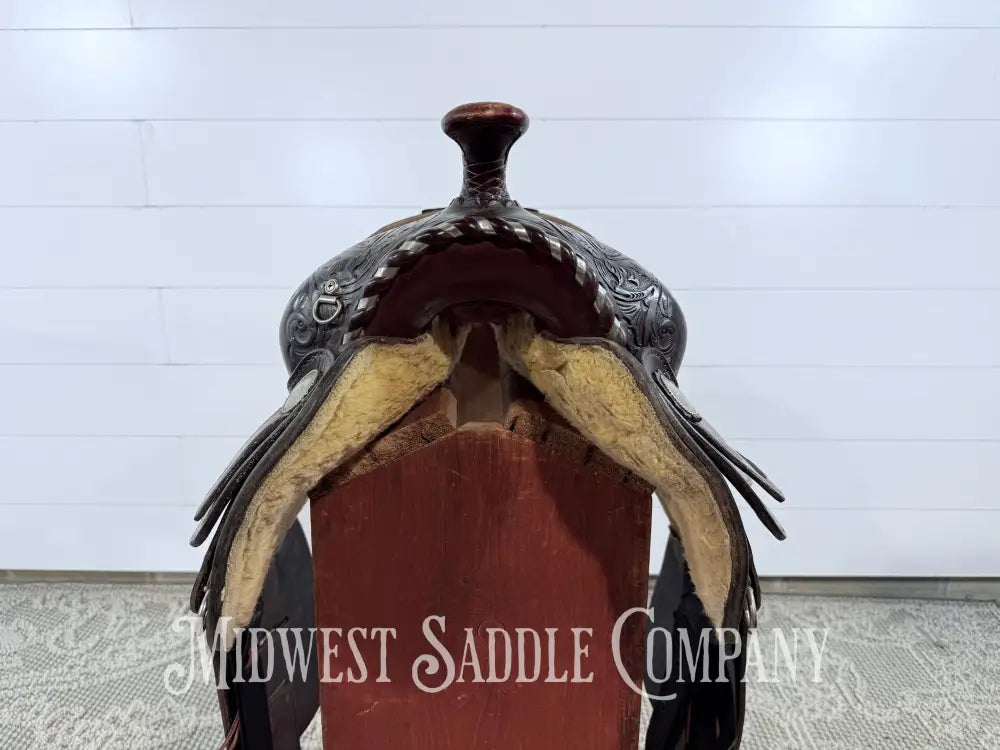 15” Circle Y Equitation Western Show Saddle Wide Fit Western Saddle