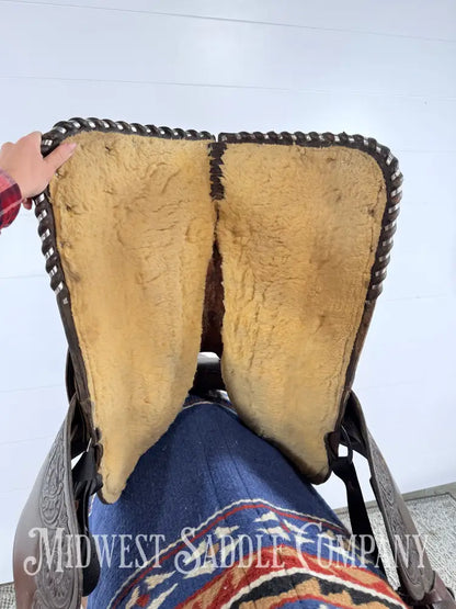 15” Circle Y Equitation Western Show Saddle Wide Fit Western Saddle