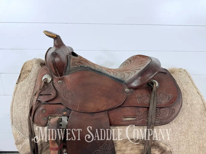 15’’ Circle Y Western Ranch Saddle 6’’ Gullet - 15’’ / 6’’ - Western Saddle