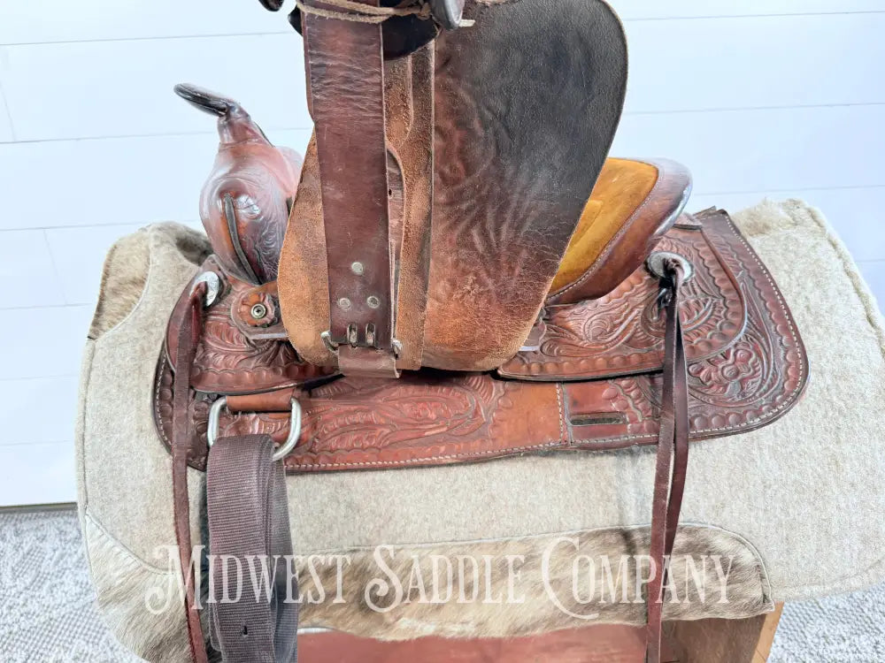 15” Classic Western Trail Saddle - 6” Gullet Western Saddle