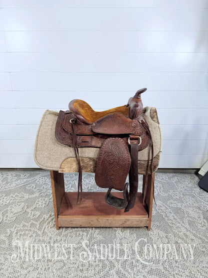 15” Classic Western Trail Saddle - 6” Gullet Western Saddle