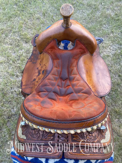 15’ Crates Handcrafted Western Show Saddle With Equifit Tree